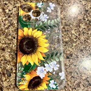 iPhone 14 ProMax Sunflower case